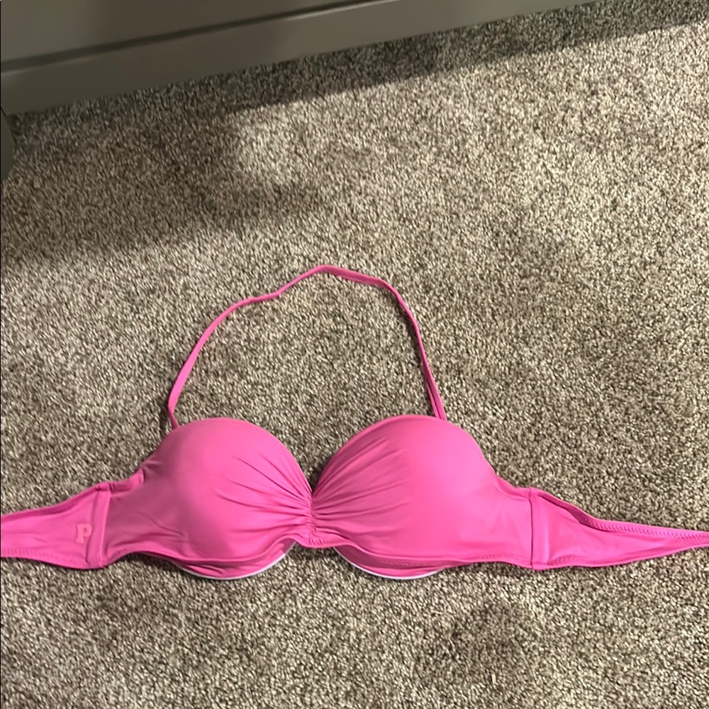 Pink Padded Bikini Top
